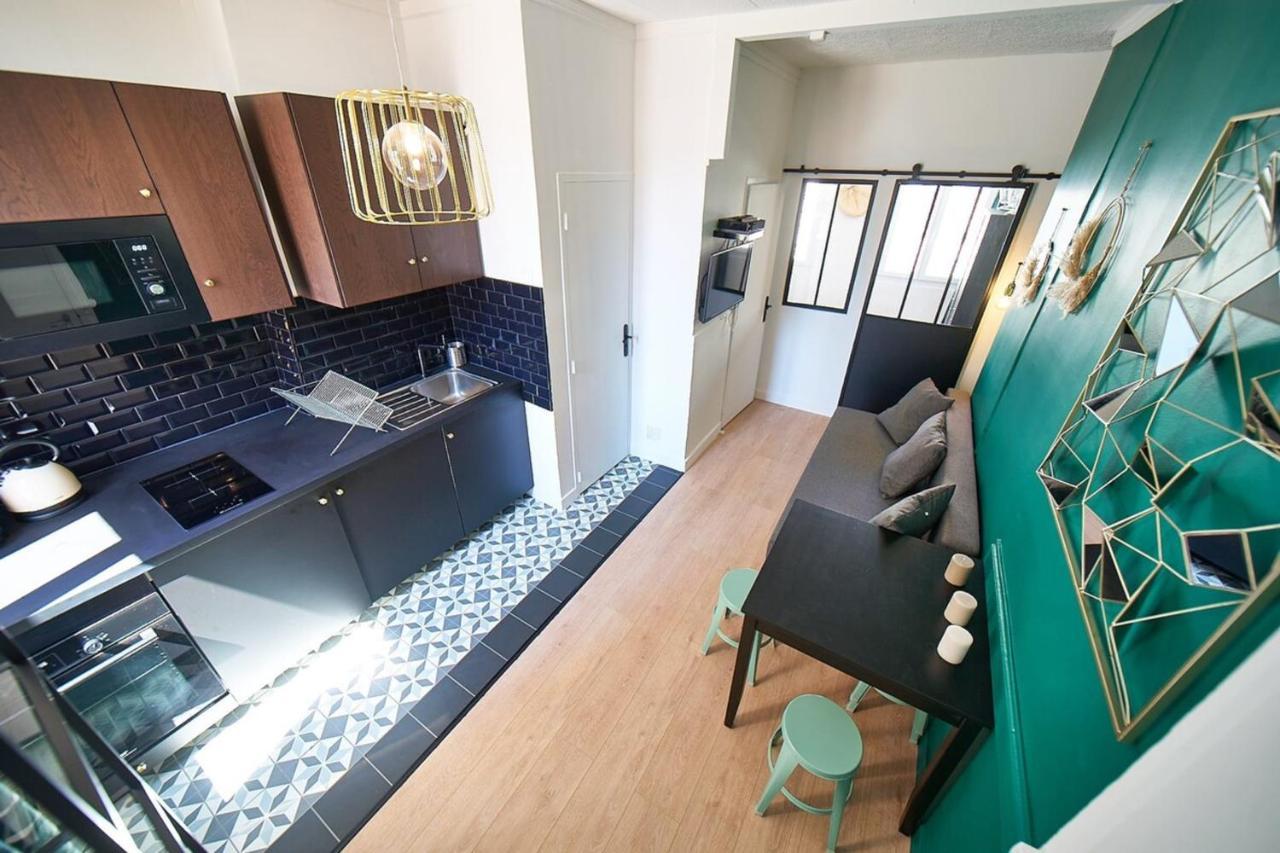 Апартаменти Chez Jules- Charmant 4 Pers- Metro Charpennes Віллербанн Екстер'єр фото